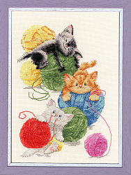 Вышивка НЛ-046 Клубочки Вышивка НЛ-046 Клубочки