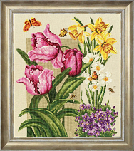 Вышивка ЛЦ-084 Весеннее цветение Вышивка ЛЦ-084 Весеннее цветение