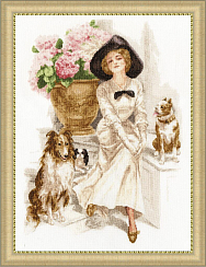 Вышивка ЧМ-056 Юная леди