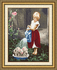 Вышивка ЧМ-061 Летний душ Вышивка ЧМ-061 Летний душ