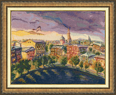 Вышивка Ф-037 Над Патриаршими прудами