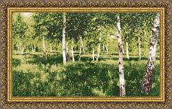 Вышивка МК-113 Берёзовая роща. 1889