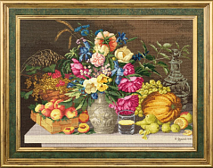 Вышивка МК-094 Цветы и плоды. 1839 Вышивка МК-094 Цветы и плоды. 1839